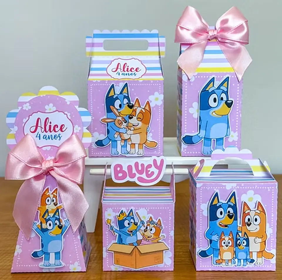 Bluey Menina - Festas 1