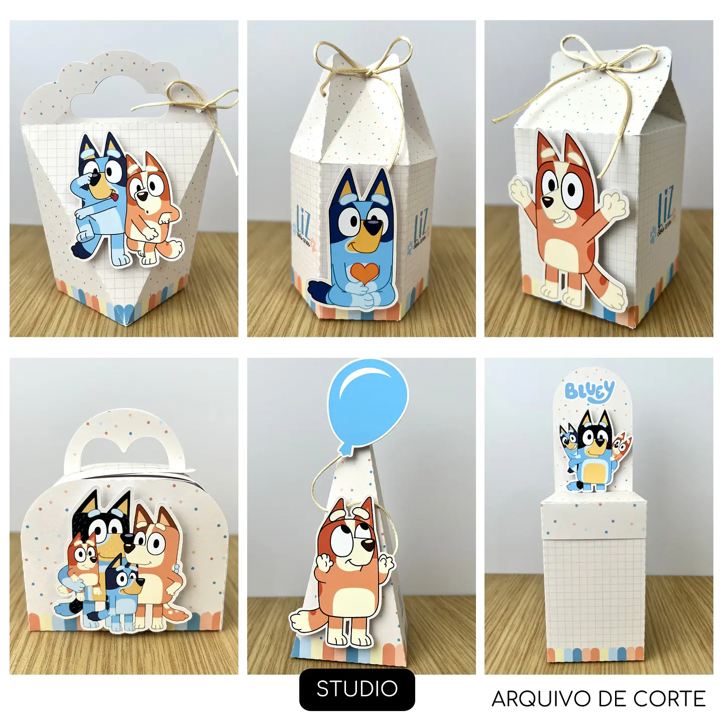 Bluey Dogs Menina - Festas 1