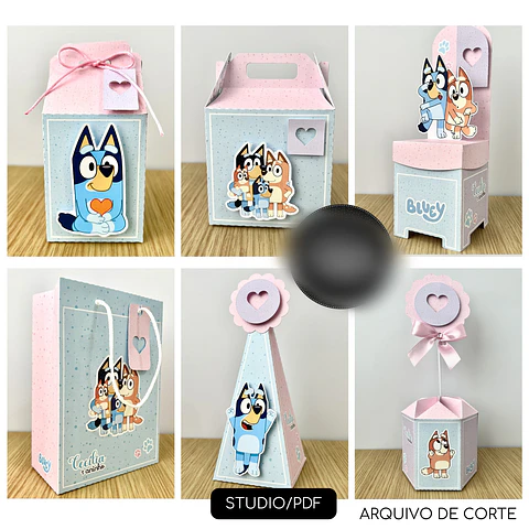 Bluey Menina - Festas