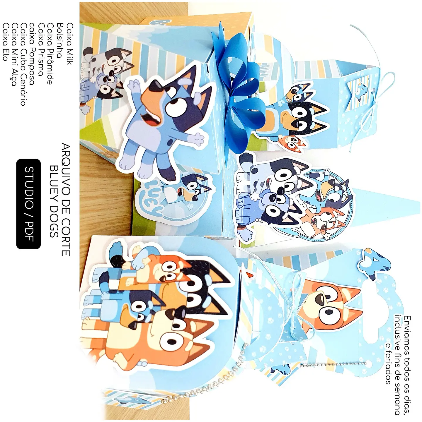 Bluey Dogs - Festas 1