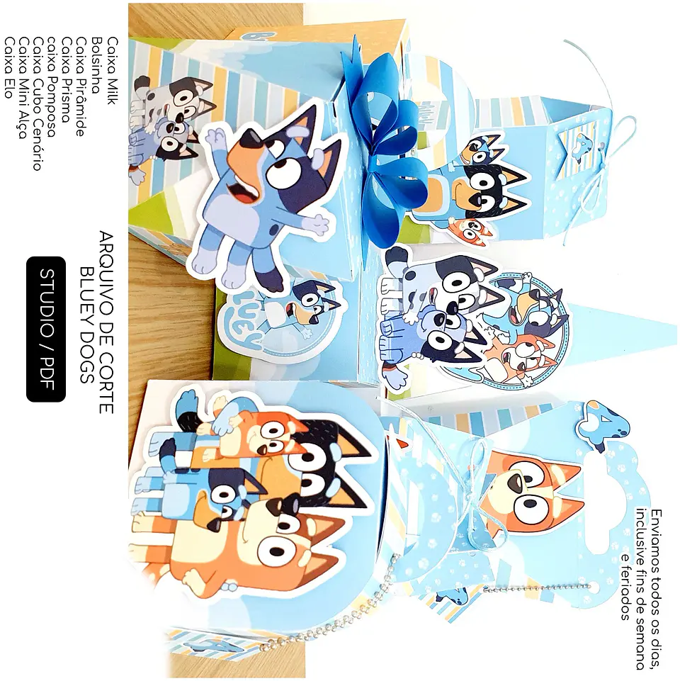 Bluey Dogs - Festas 1