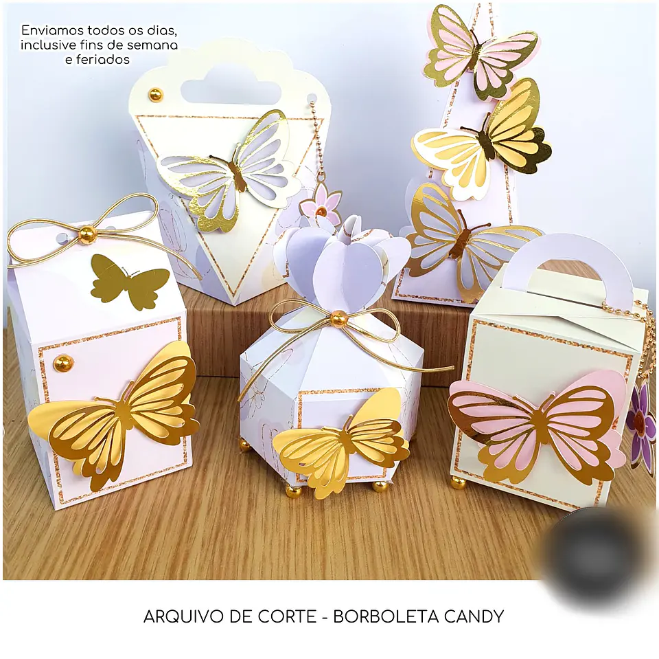Borboleta Candy - Festas 1