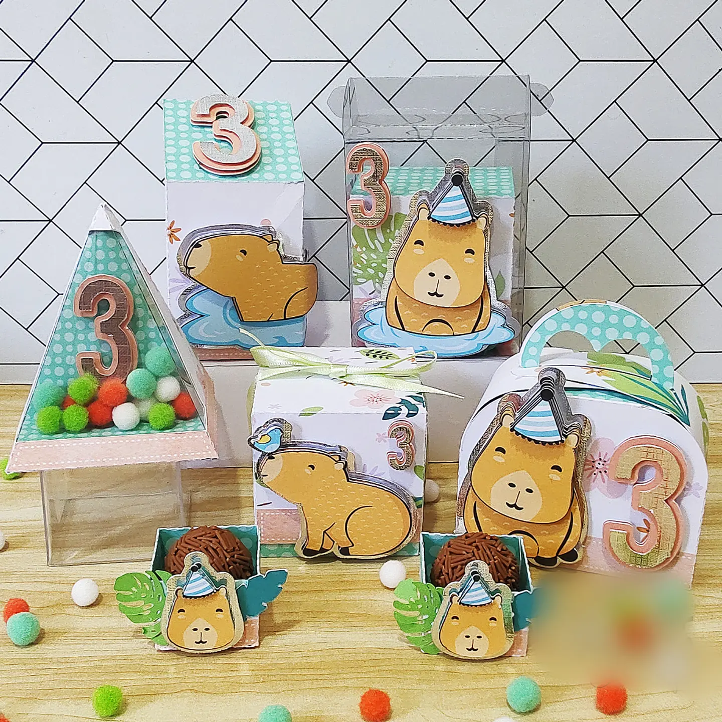 Coleção Capivara - Festas 1