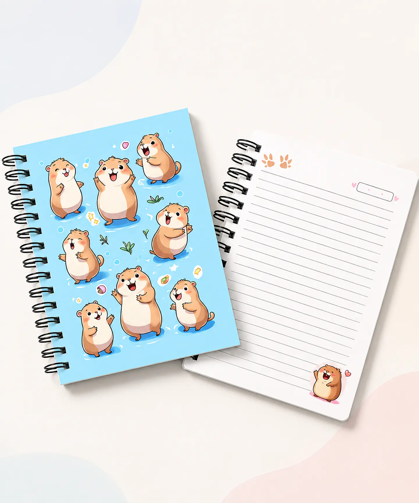 Caderno Capivara - Encadernação 1