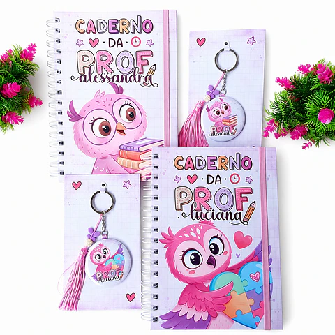 Caderno da Professora - Encadernação