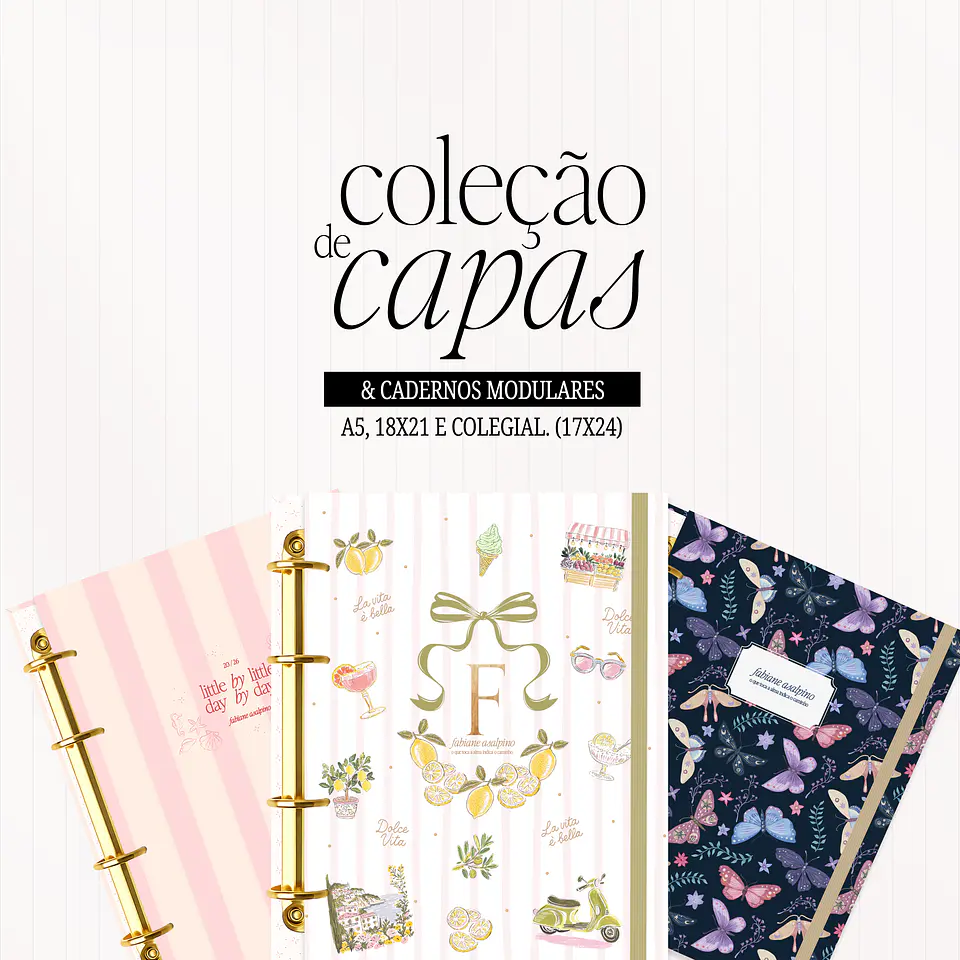 Capas e Cadernos - Encadernação 3