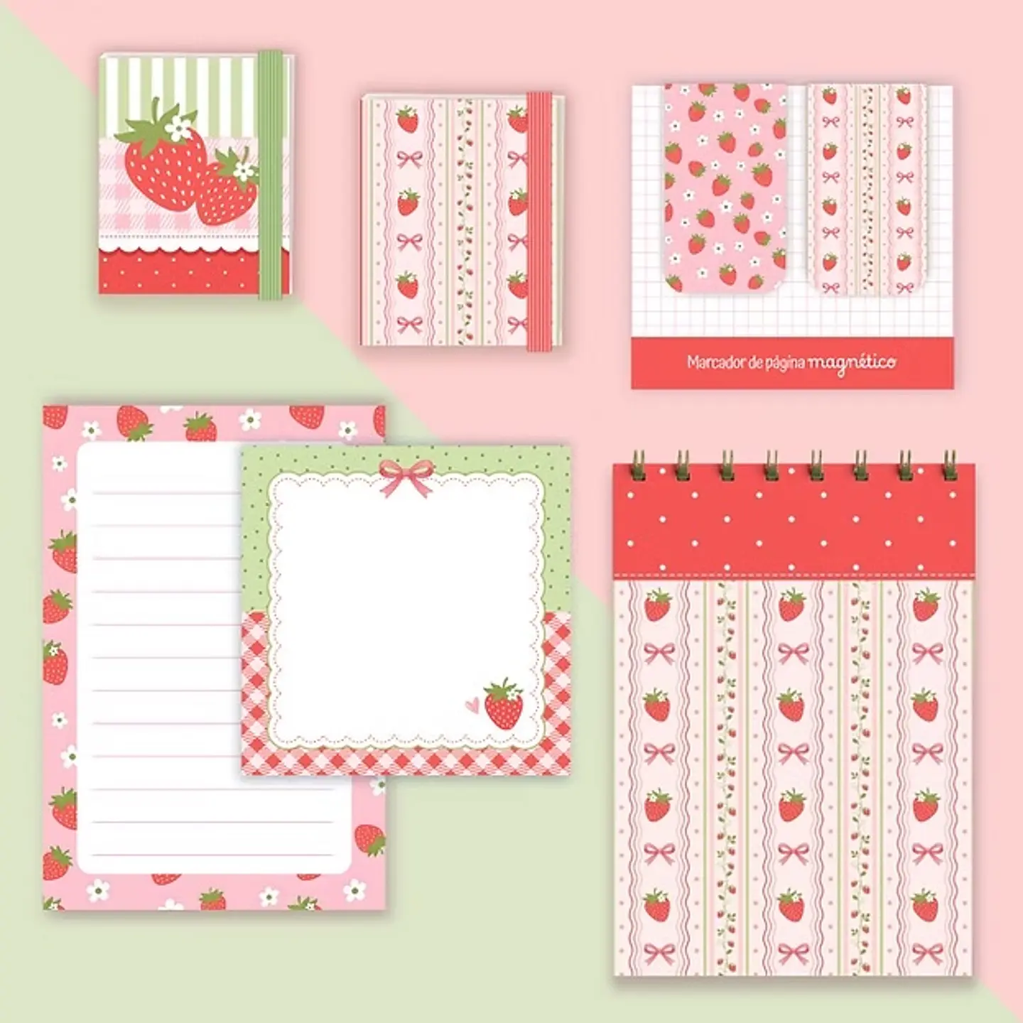 Mini Kit Moranguinhos - Encadernação 1