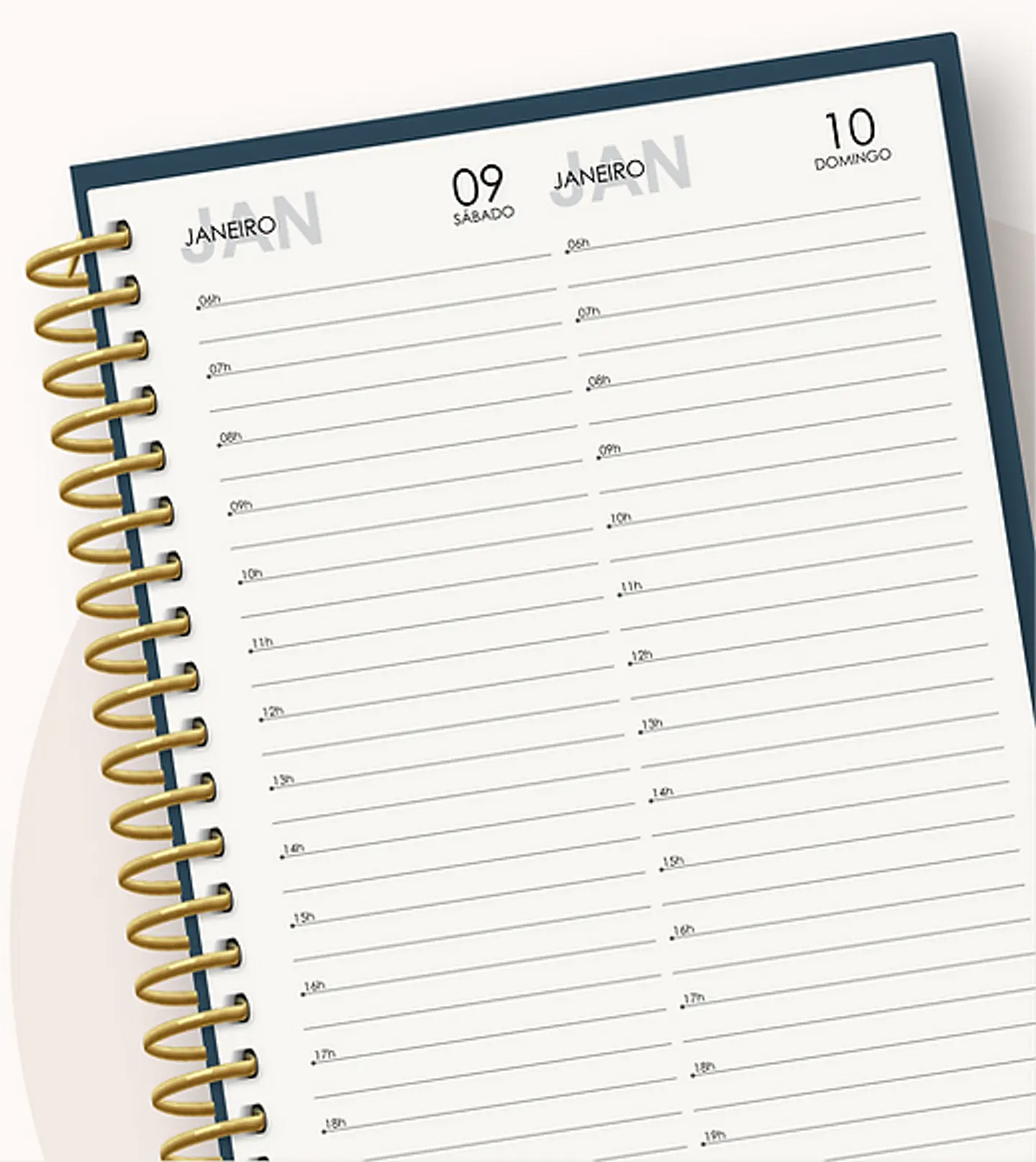 Agenda Masculina Vertical 2027 - 2DPP 1