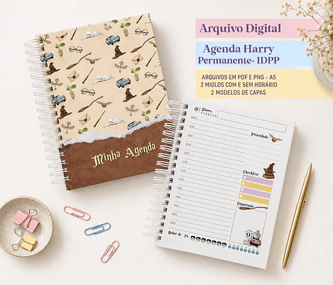 Agenda Permanente Harry Potter - 2DPP