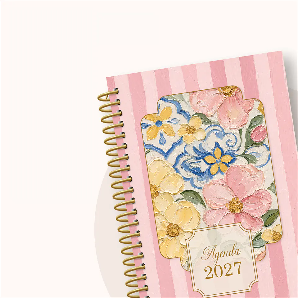 Kit Floratta 2027 - Encadernação 1