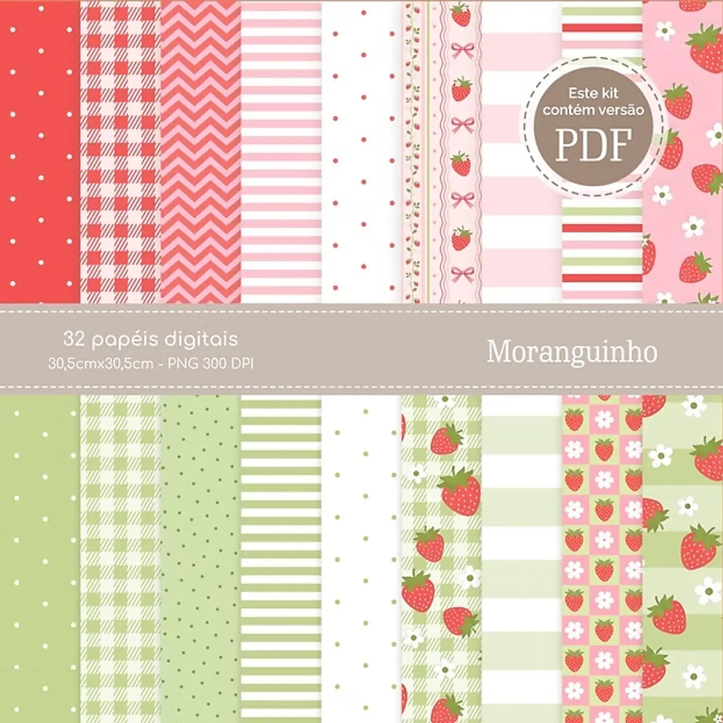 Moranguinho - Kit Digital 1