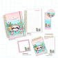 Preguicinha Cute – Caderno Pautado A5 + Bloquinho A6 - Thumbnail 1