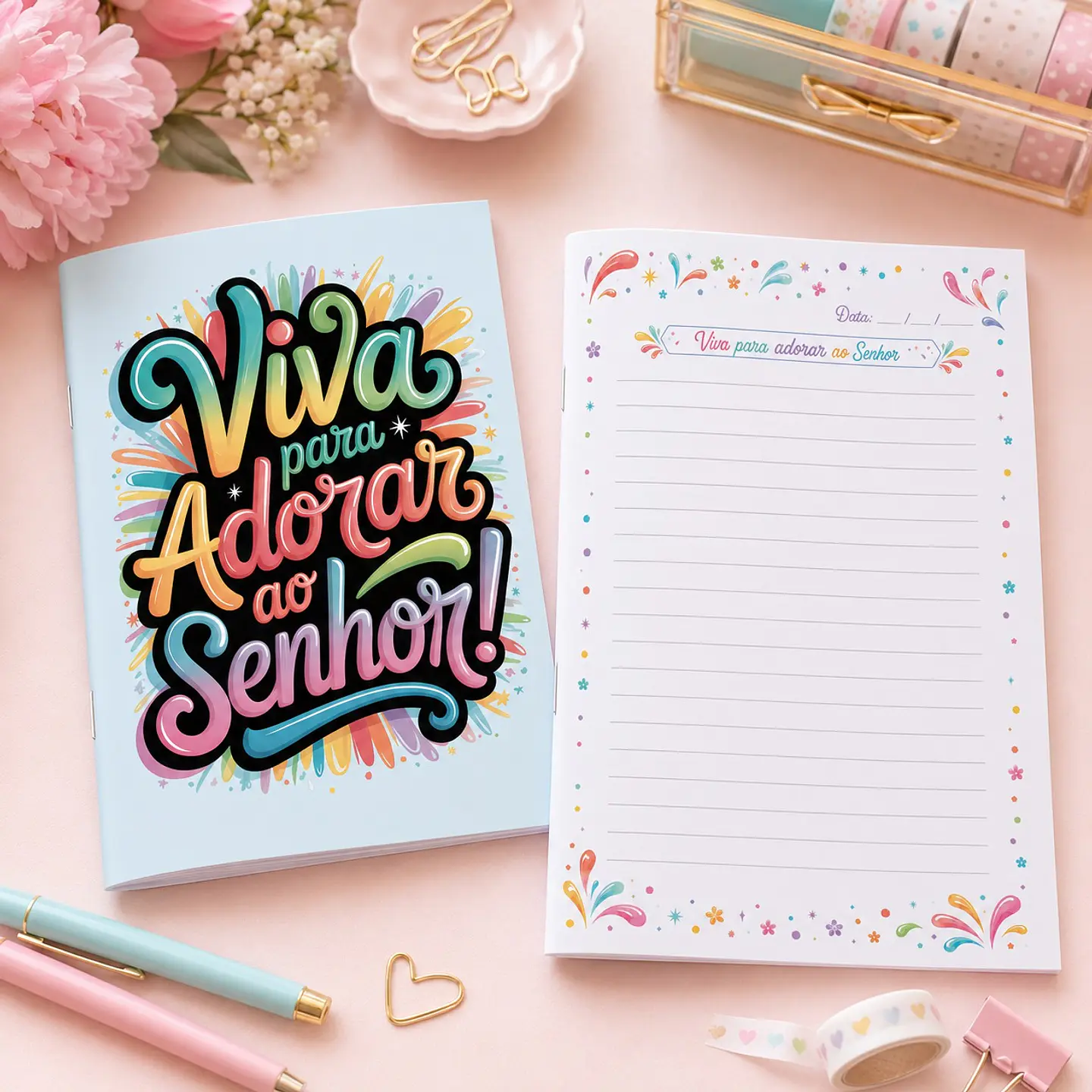 Pack Viva para Adorar - Encadernação 1