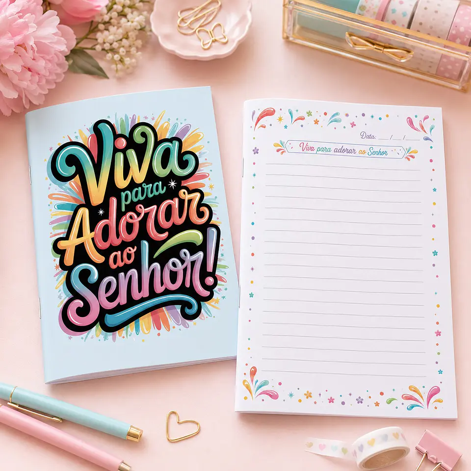 Pack Viva para Adorar - Encadernação 1