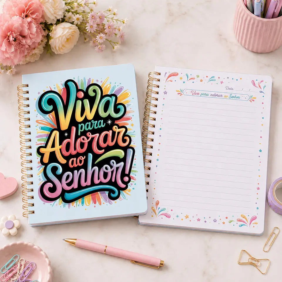 Pack Viva para Adorar - Encadernação 7