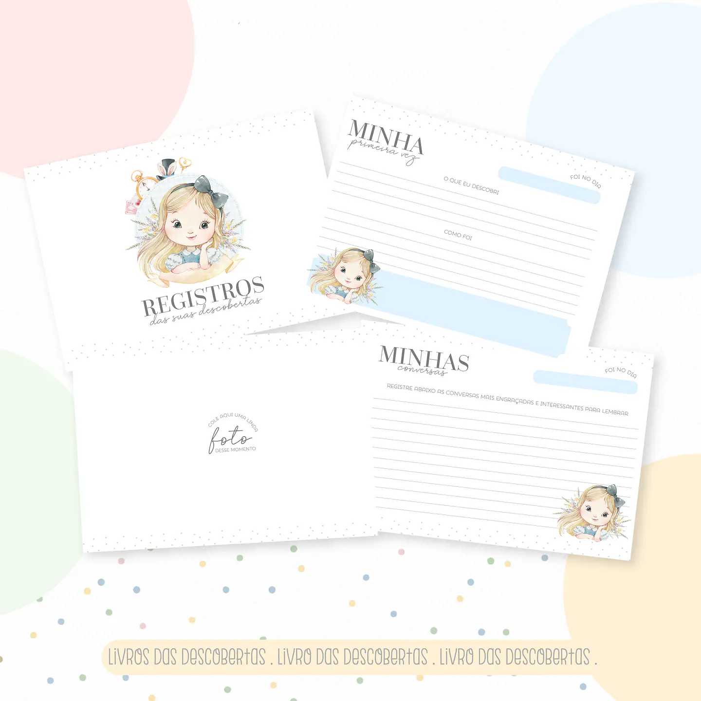 Alice no País das Maravilhas - Kit Maternidade 13