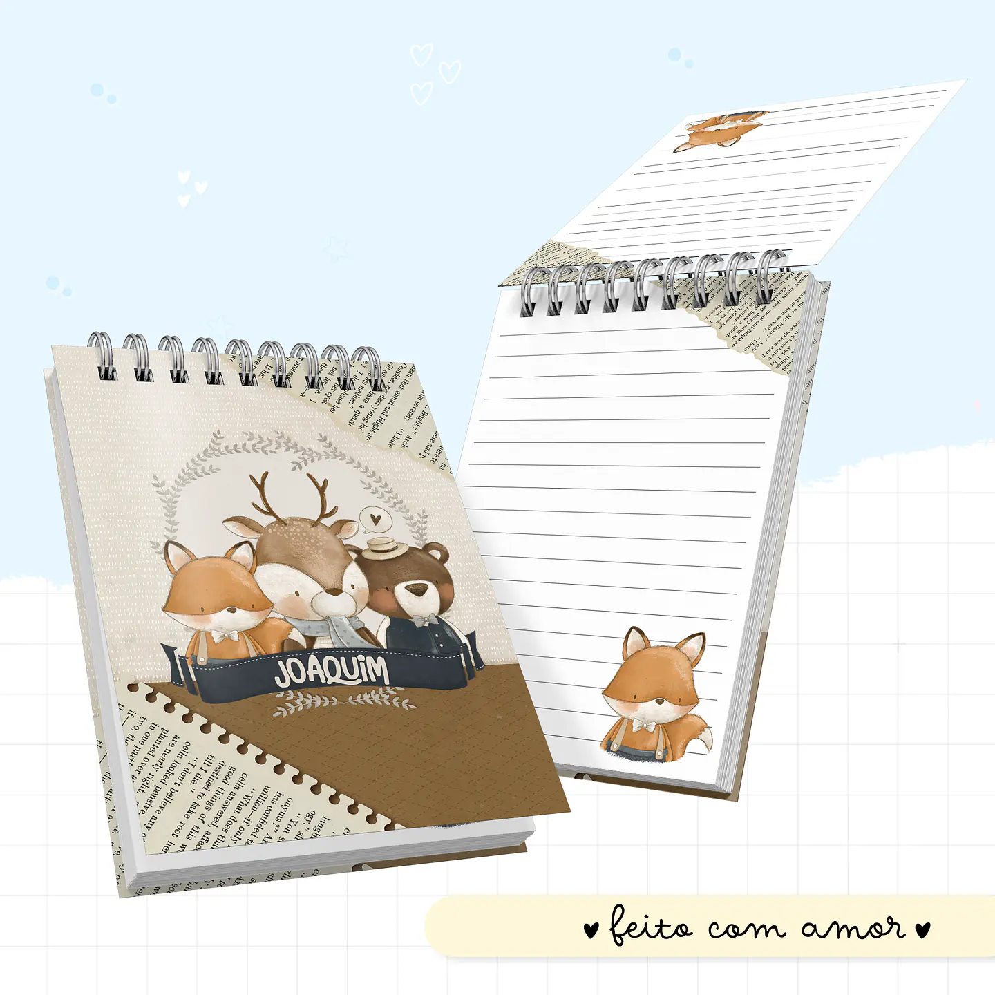 Animais Vintage - Kit Maternidade 4