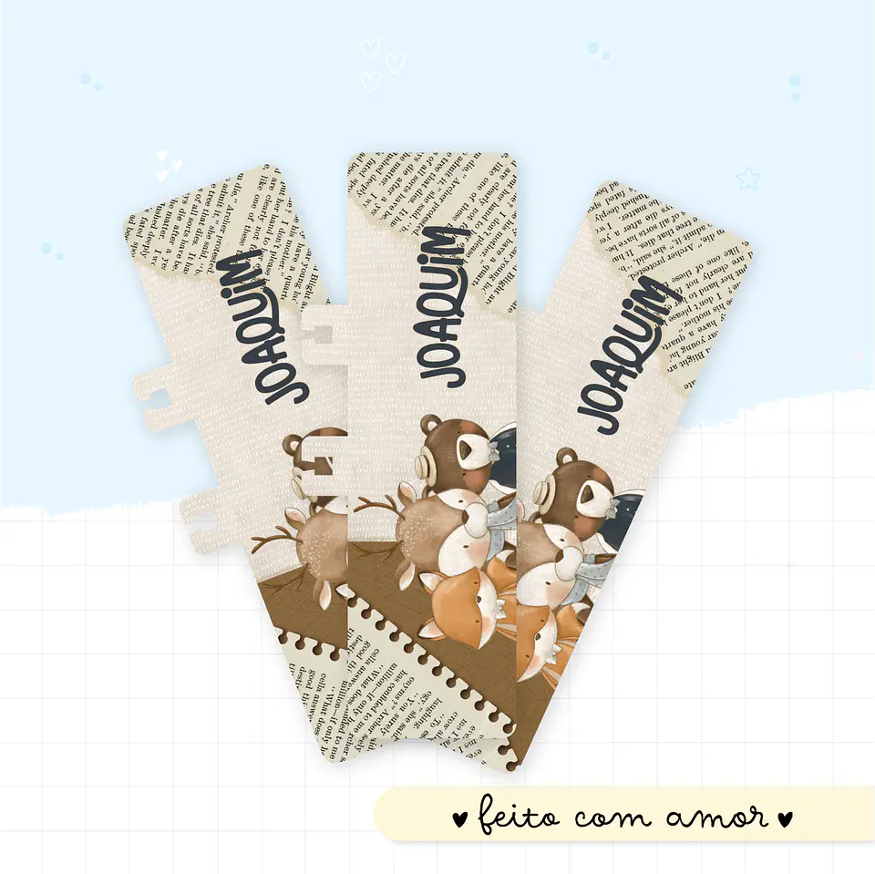 Animais Vintage - Kit Maternidade 11
