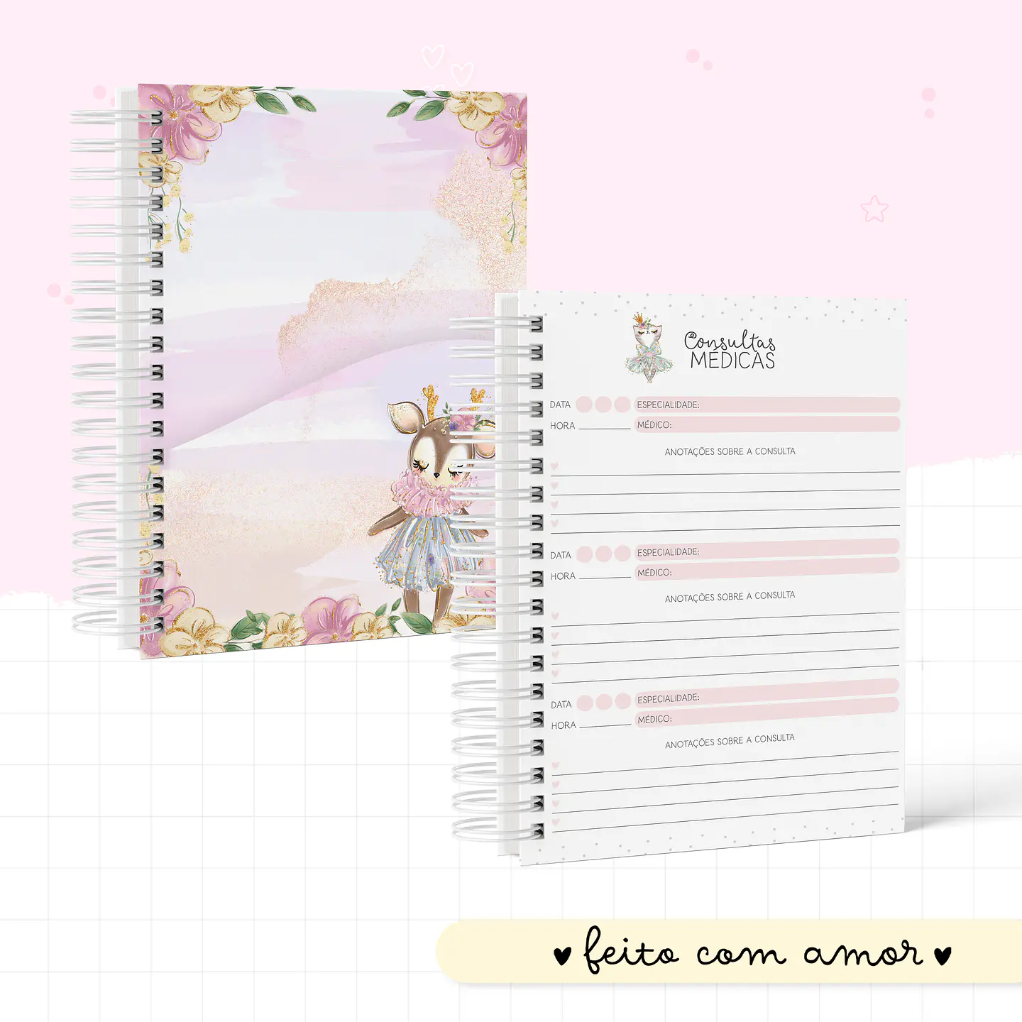 Animais Cute - Kit Maternidade 5