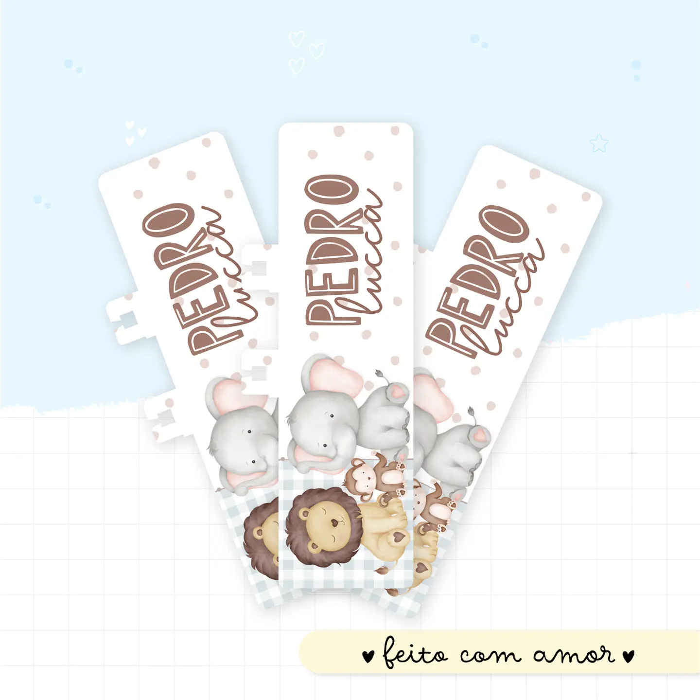 Animais Cute - Kit Maternidade 11