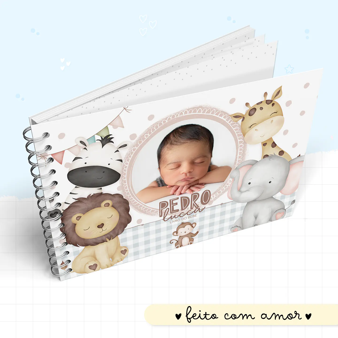 Animais Cute - Kit Maternidade 6