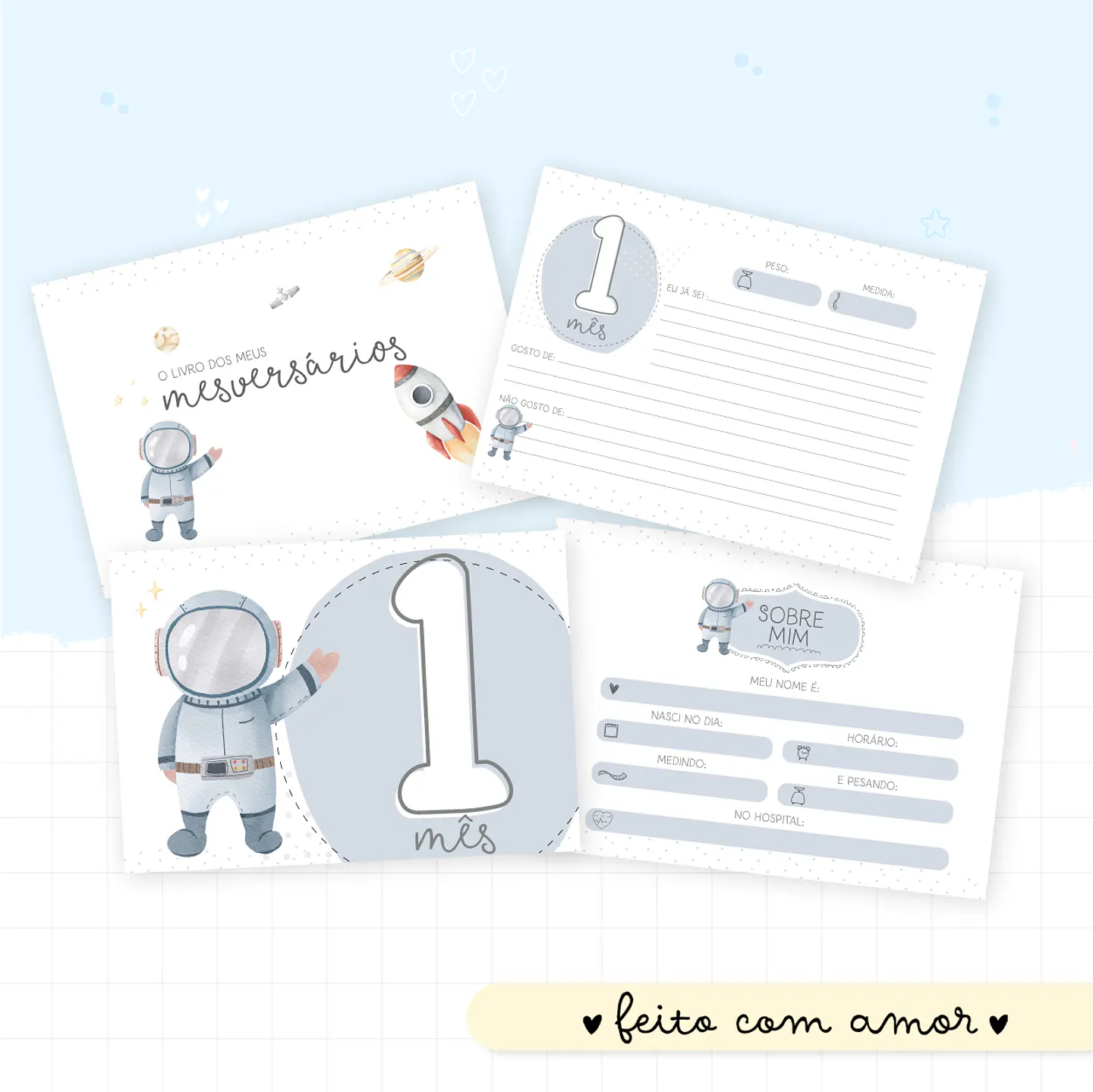 Astronauta - Kit Maternidade 11