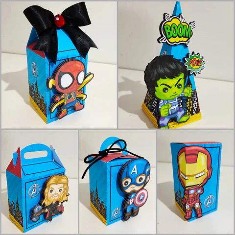 Heróis Cute 1 - Festas