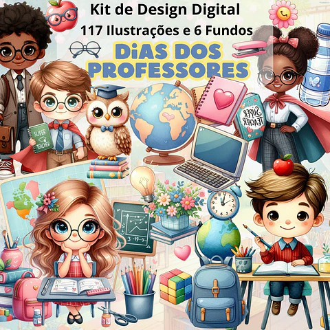 Dia dos Professores - Kit Digital