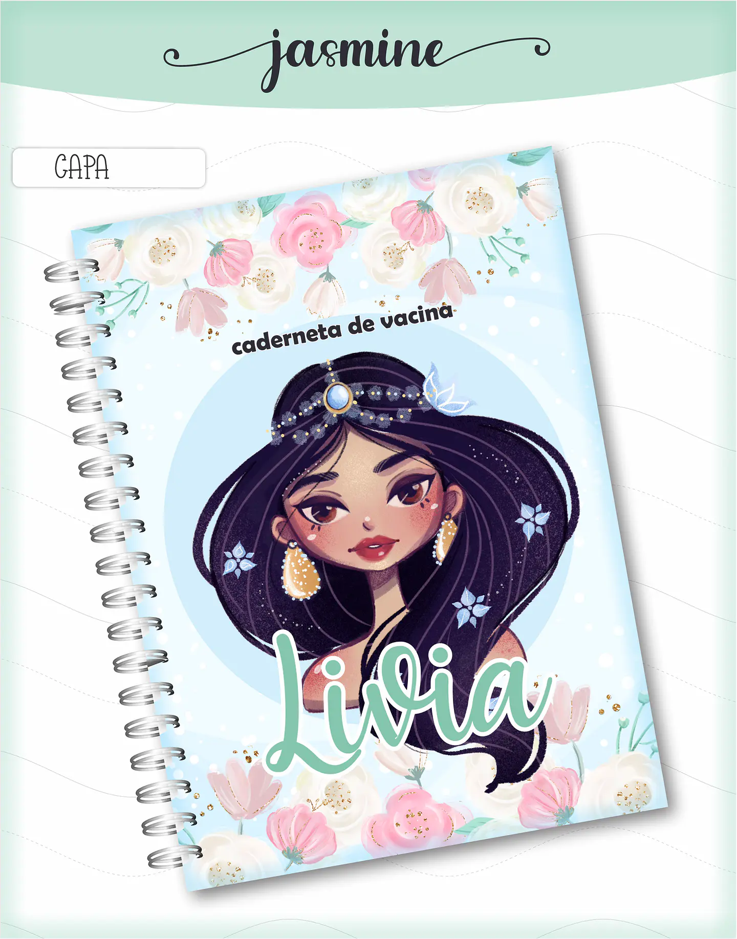 Combo Cadernetas - Menina (29 Temas) 5