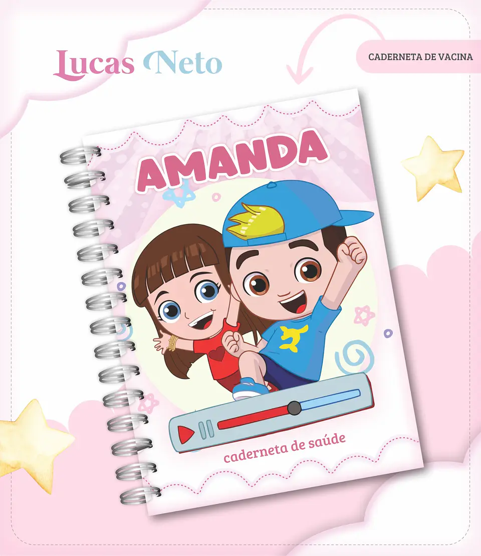 Combo Cadernetas - Menina (29 Temas) 7