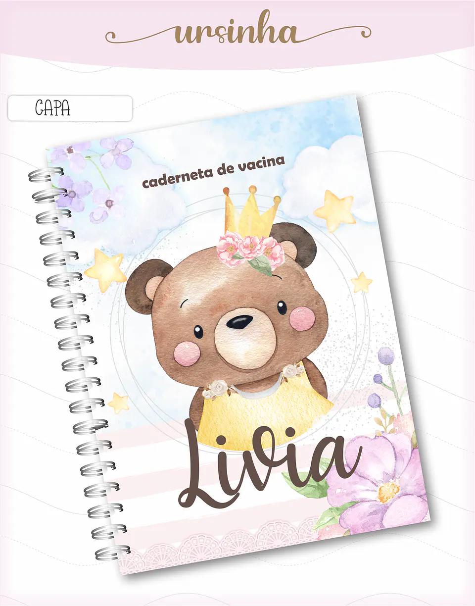 Combo Cadernetas - Menina (29 Temas) 18