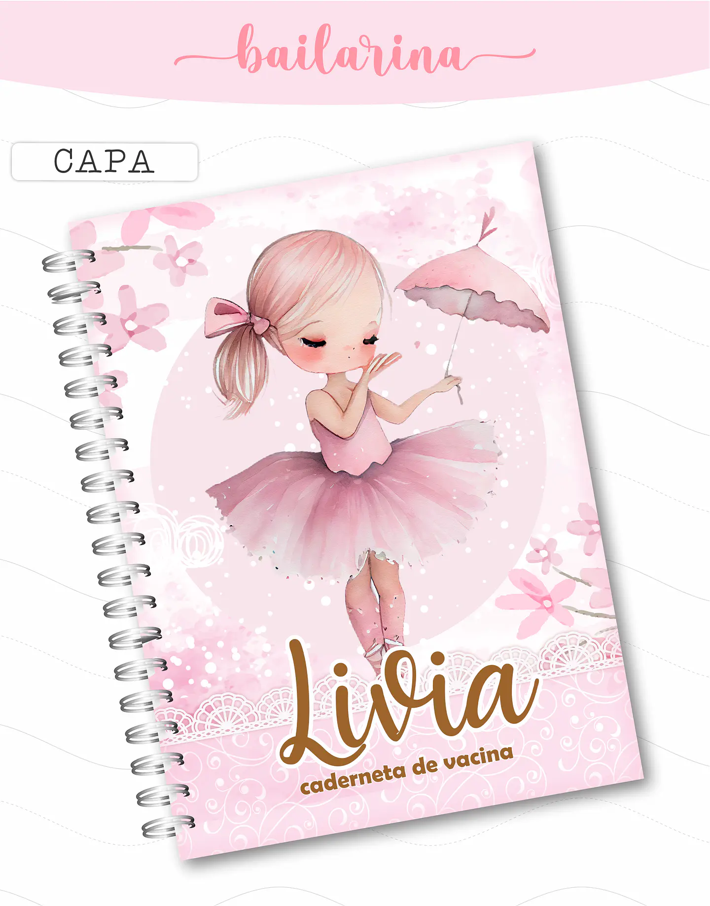 Combo Cadernetas - Menina (29 Temas) 21