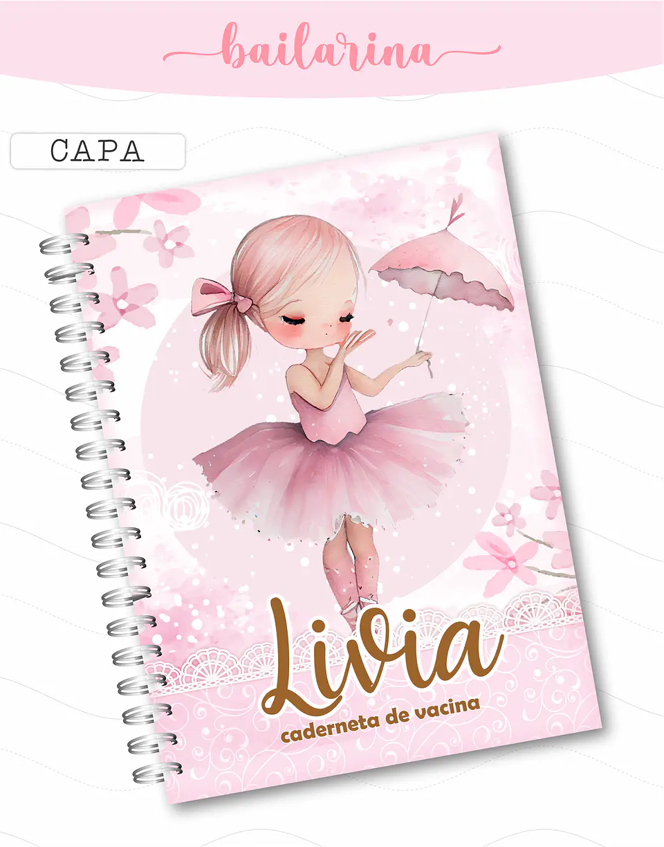 Combo Cadernetas - Menina (29 Temas) 21