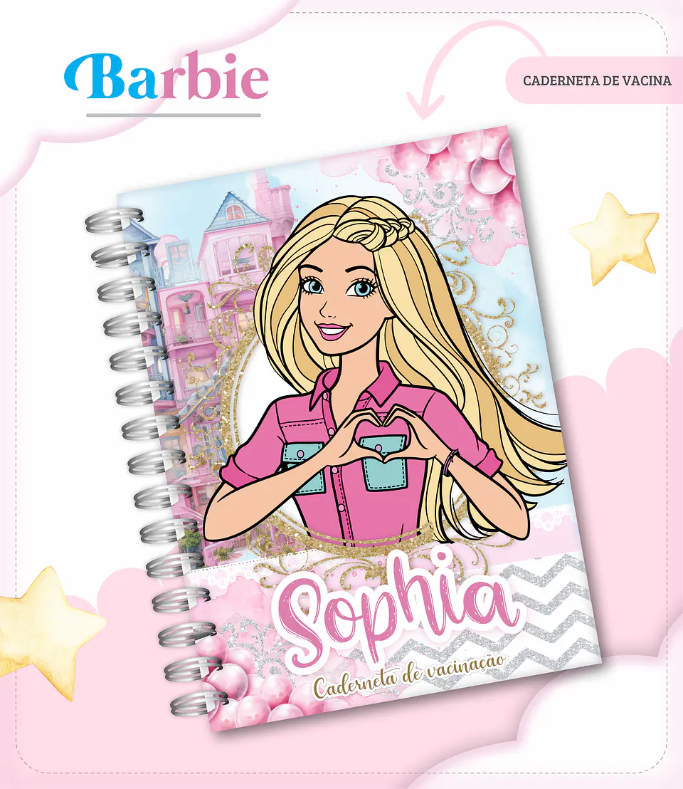 Combo Cadernetas - Menina (29 Temas) 22