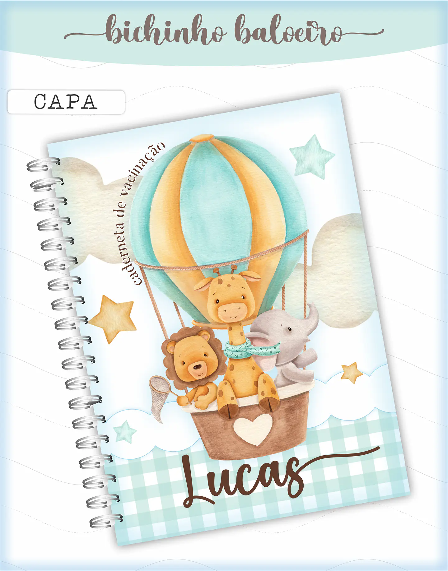 Combo Cadernetas - Menino (30 Temas) 15