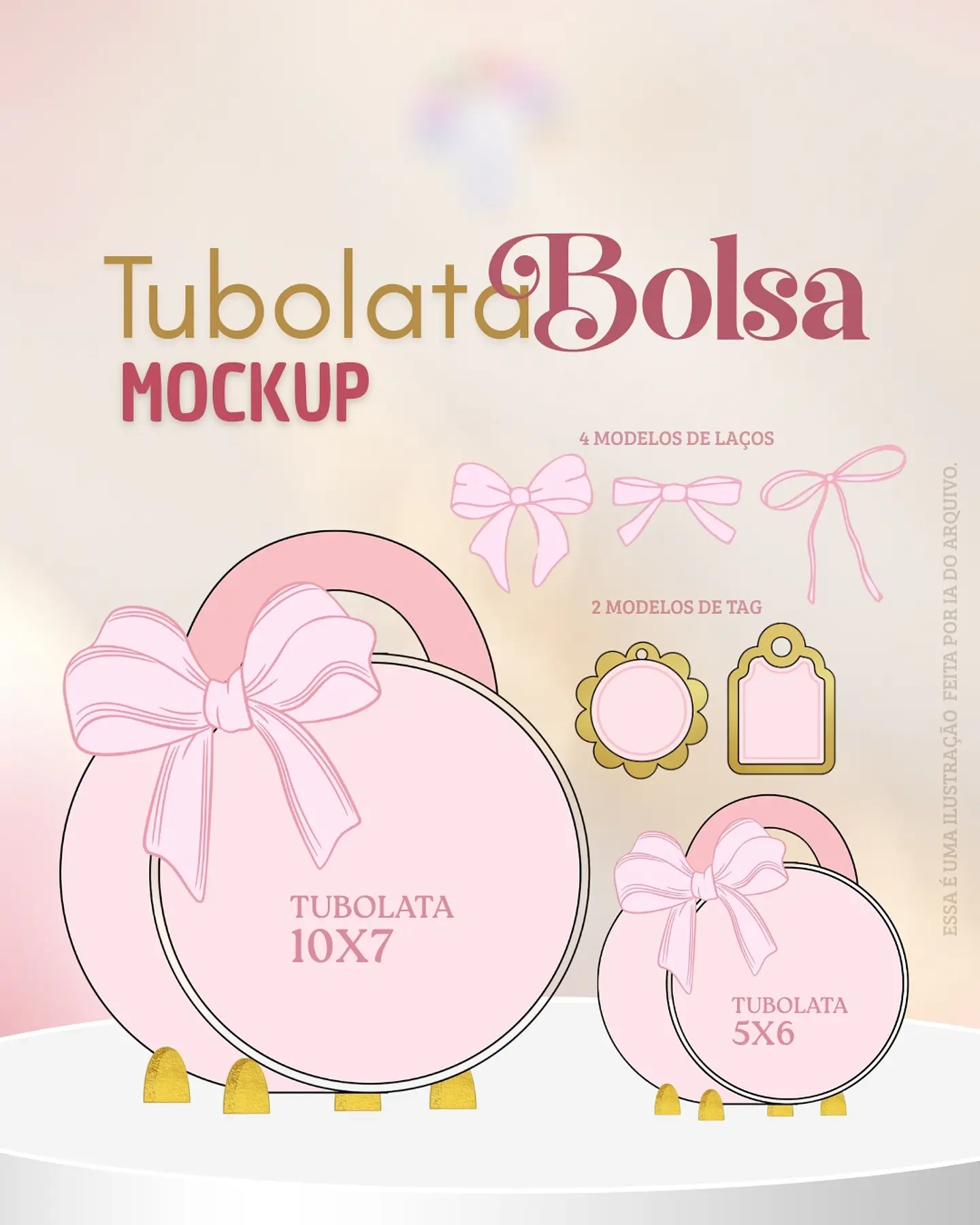 Mockup Tubolata Bolsa - Arquivo de Corte 1