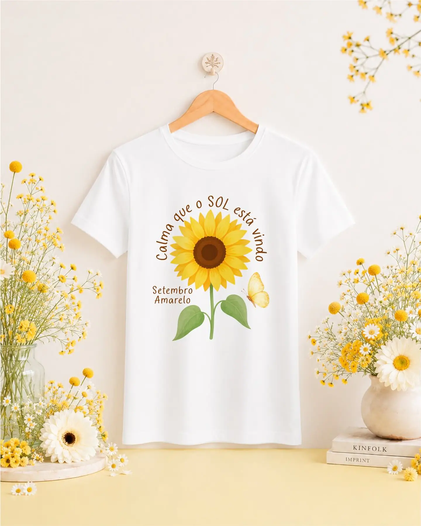 Kit Camisas Setembro Amarelo e Novembro Azul 2