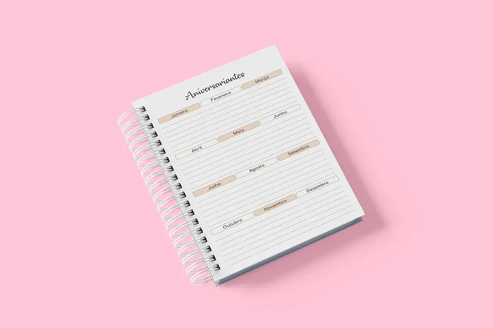 Agenda Datada 2027 Caramelo - 1DPP 14