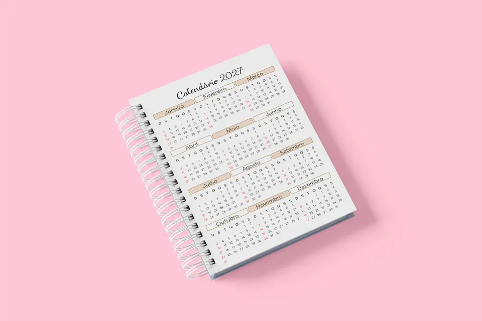 Agenda Datada 2027 Caramelo - 2DPP 14