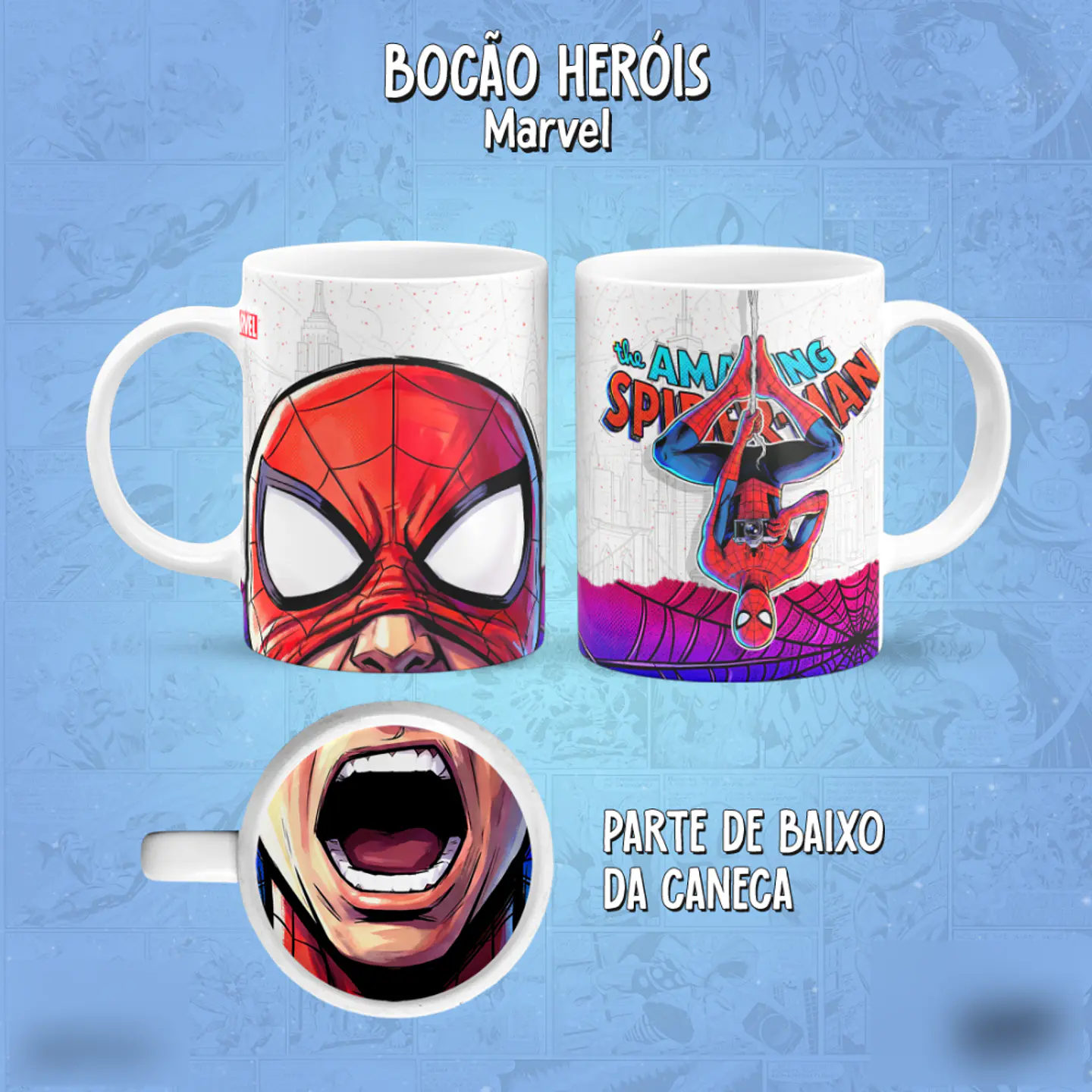 Bocão Marvel Vol. 1 - Canecas 9