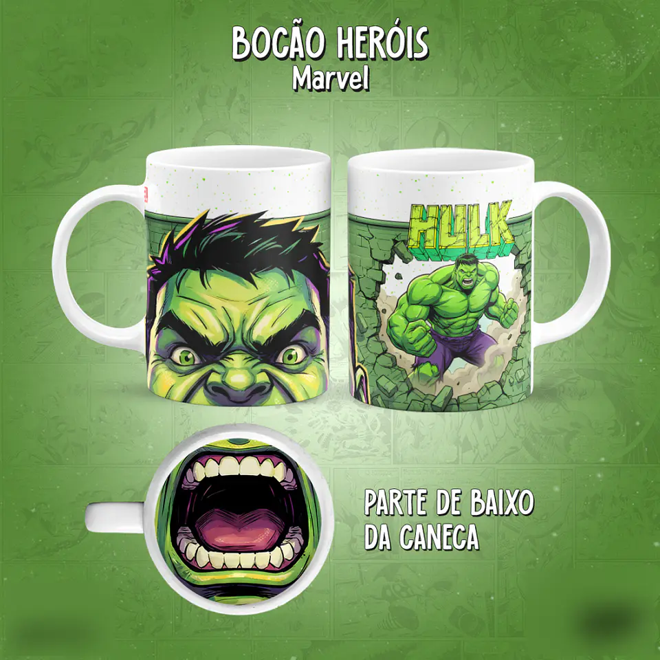 Bocão Marvel Vol. 1 - Canecas 12