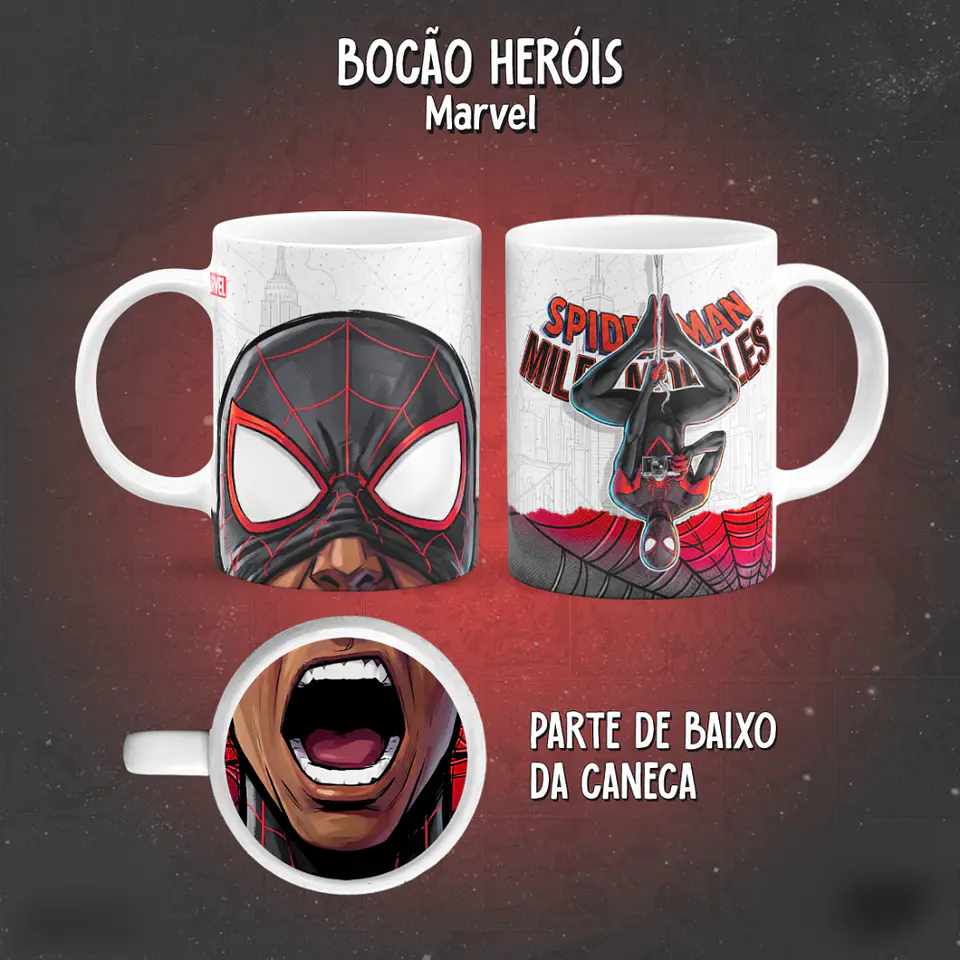 Bocão Marvel Vol. 1 - Canecas 19