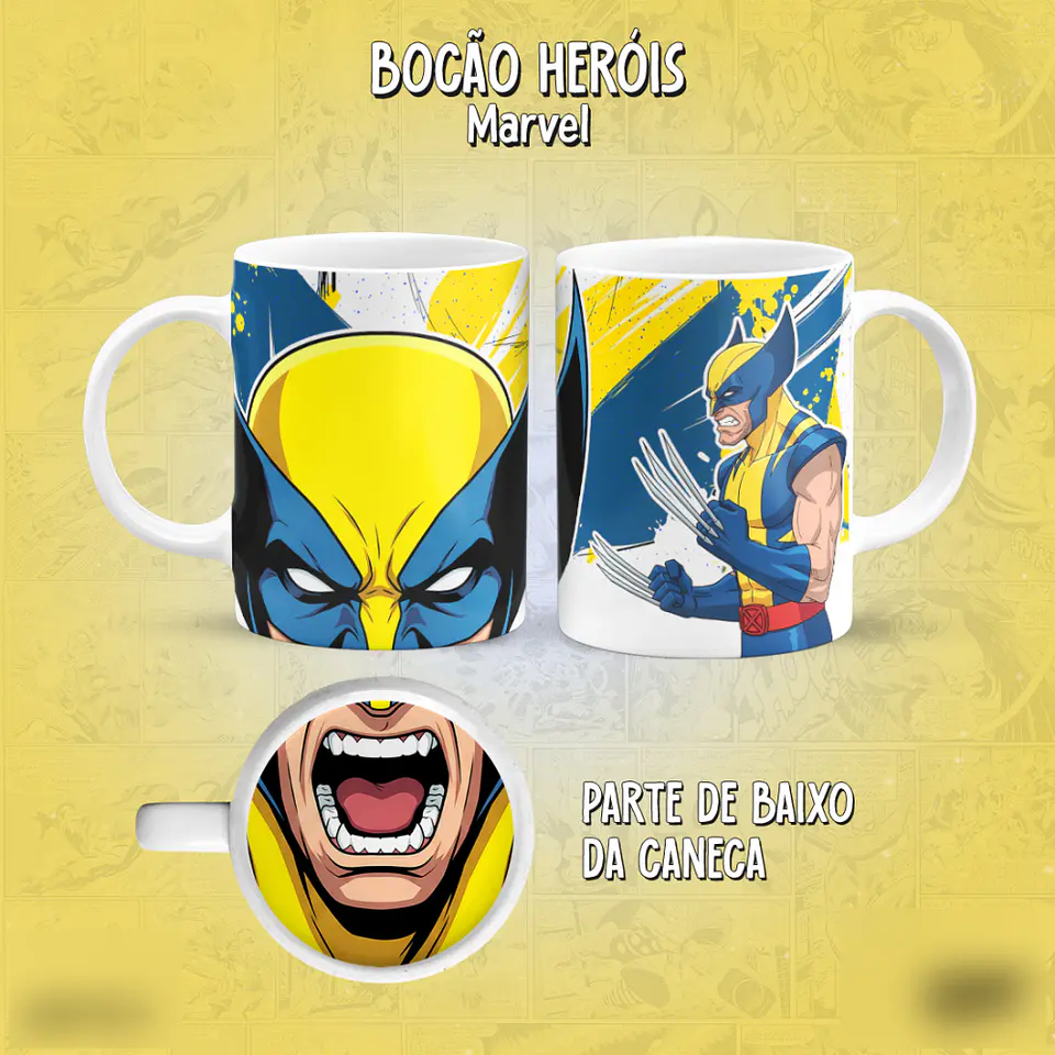 Bocão Marvel Vol. 1 - Canecas 25