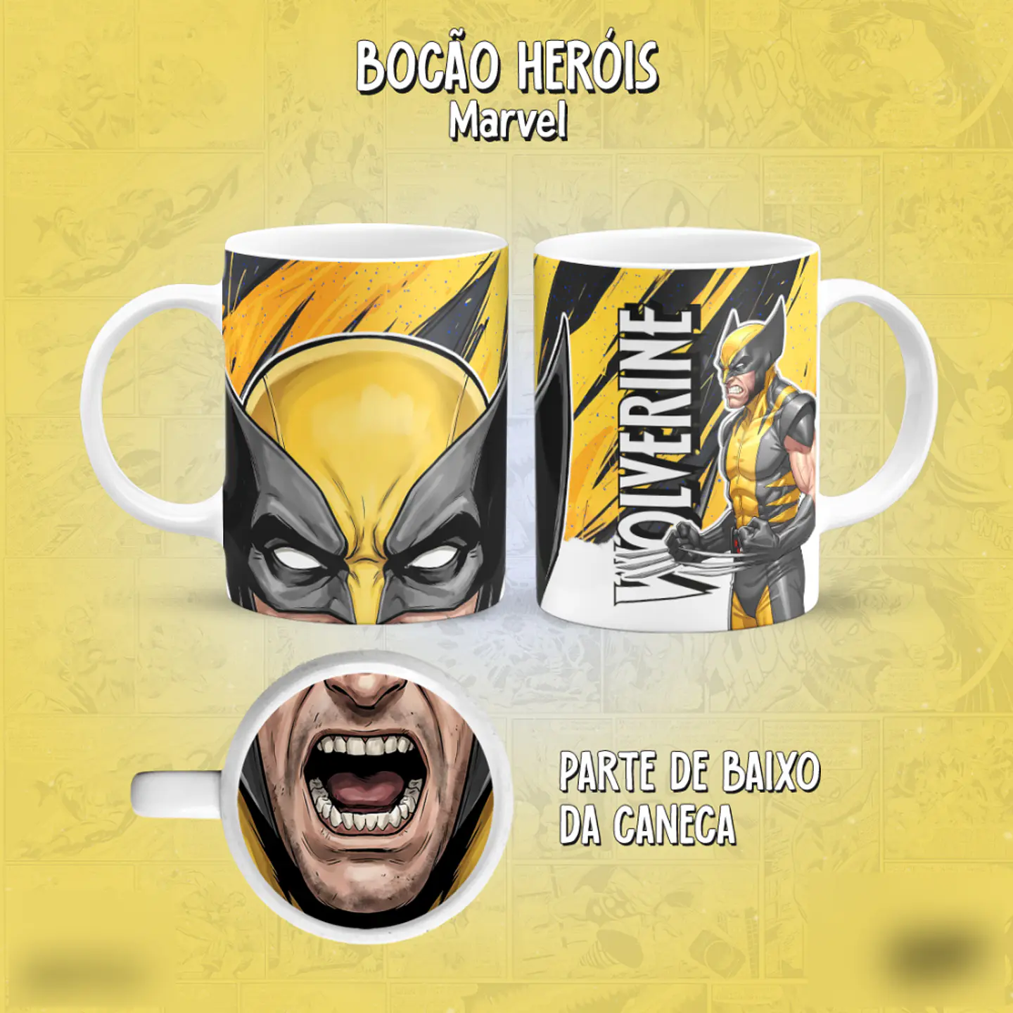 Bocão Marvel Vol. 1 - Canecas 26