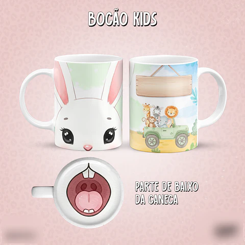 Bocão Kids - Canecas