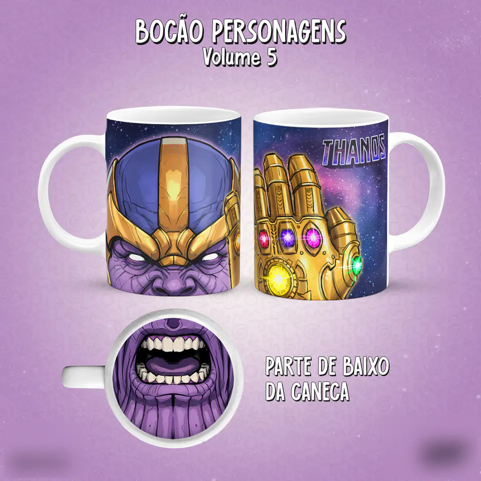 Bocão Personagens Vol. 6 - Canecas 2