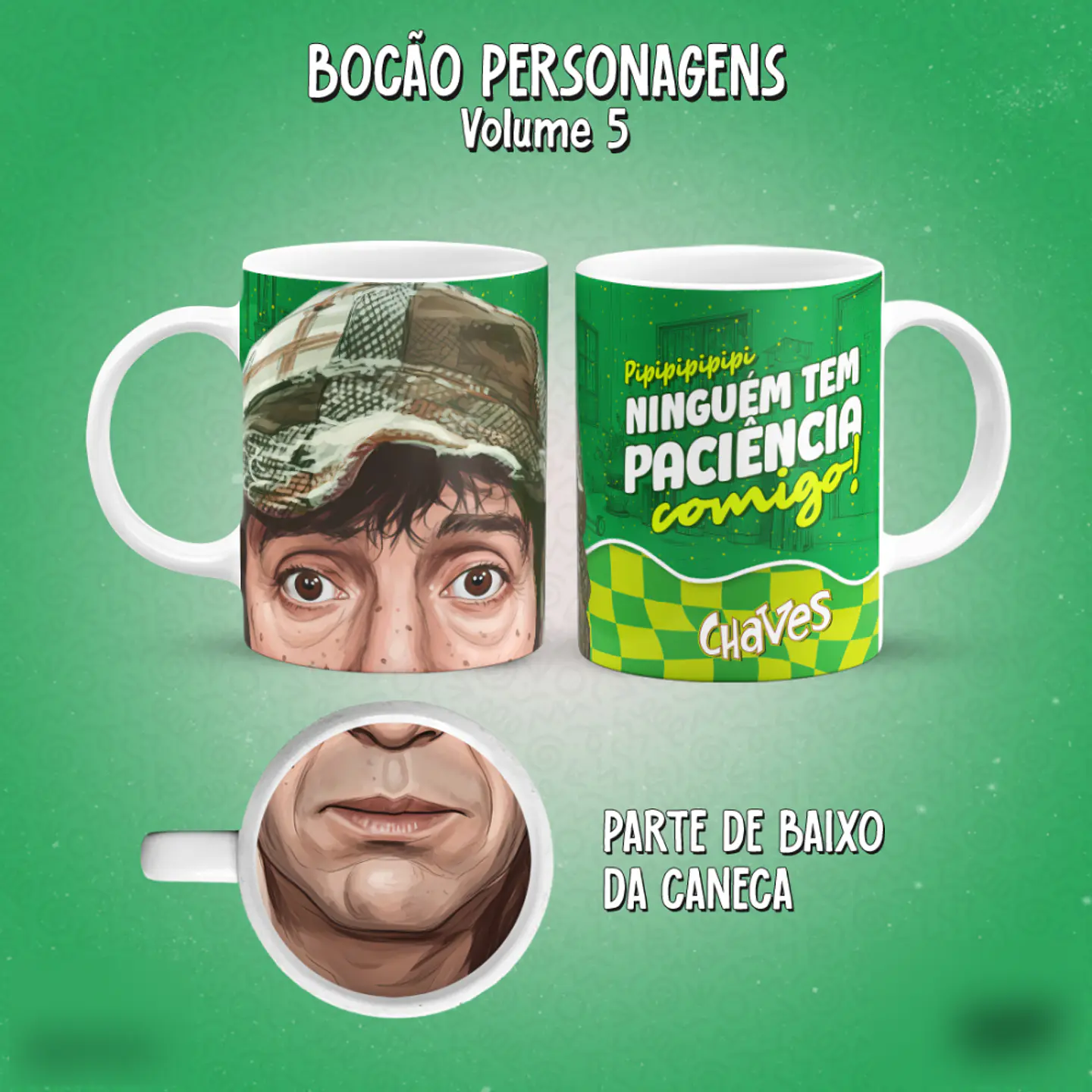 Bocão Personagens Vol. 6 - Canecas 4