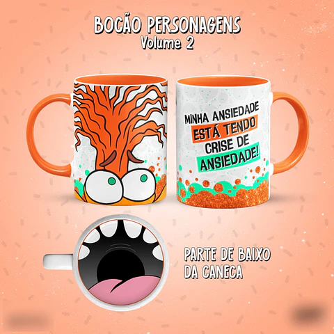 Bocão Personagens Vol. 2 - Canecas
