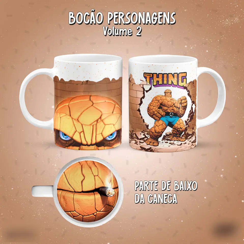 Bocão Personagens Vol. 2 - Canecas 6