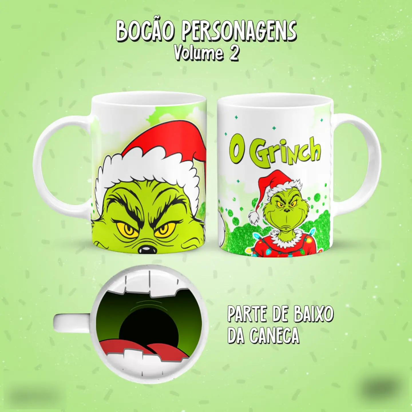 Bocão Personagens Vol. 2 - Canecas 16